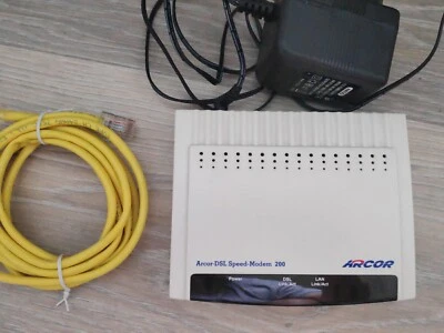 Arcor DSL Speed-Modem 200 ADSL / ADSL2+, gebraucht - Bild 1 von 3