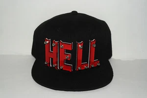Hell Snapback Bolted Black New Adjustable - Picture 1 of 4