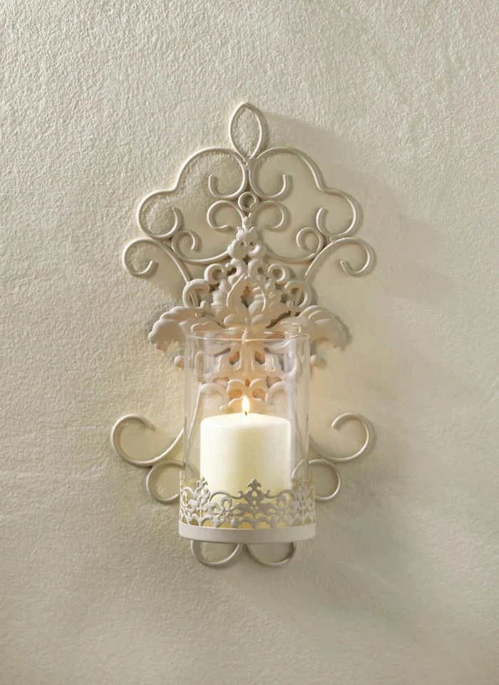 Romantic Lace Wall Sconce Gallery of Light 10017967