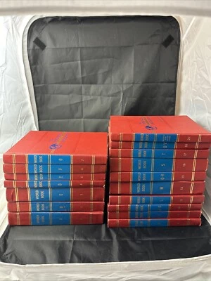 The World Book Encyclopedia 1962 Red Edition Per Book  Description For Sold Vols - Image 1 of 4