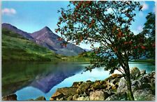 VINTAGE POSTCARD LOCH LEVEN AND THE PAP OF GLENCOE SCOTLAND