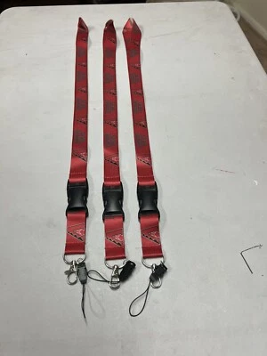 Arizona Diamondbacks Baseball MLB Lot Of 3 Lanyard Key Ring Keychain Safety Clip - Image 1 of 4