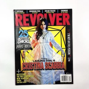 Revolver Magazine Cristina Scabbia Cover Hard Rock Issue April 2014 Metal Epica - Picture 1 of 22