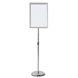 T-SIGN Adjustable Pedestal Sign Holder Poster Stand - 11 x 17 Inch Vertical &... - Picture 1 of 9