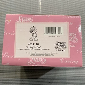 Precious Moments 4024110 "Serving Up Fun" Ornament Volleyball - Picture 1 of 9