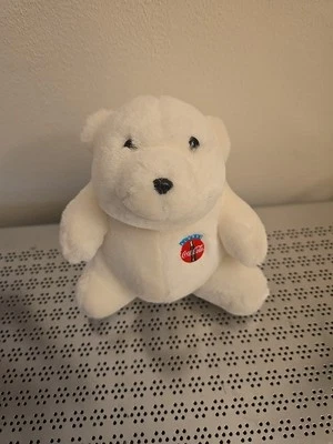 Coca-Cola Plüsch Eisbär ~ 7 Zoll ~ 1993 Vintage - Bild 1 von 4