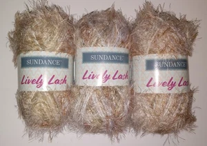 Lot of 3 ~ "Sundance - Lively Lash" Yarn ~ "Forest Canopy - 1006" ~ 1.75 oz. ea. - Picture 1 of 3