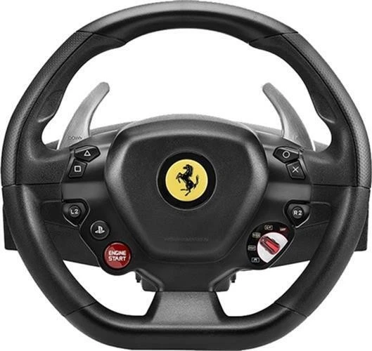 Thrustmaster T80 Ferrari 488 GTB Racing Wheel Pedal PS4 Video Game Controller - Image 1 of 1