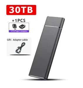 External 30TB Ssd High-Speed Solid State Drive Type-C/USB 3.1 Interface Portable - Picture 1 of 1