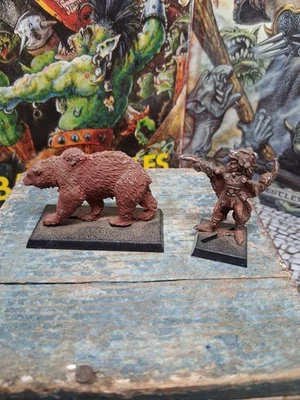 warhammer ciudadela fantasía madera elfo bestia maestro oso guardián metal viejo mundo whfb Foto 1 de 2
