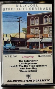 Billy Joel Streetlife Serenade Cassette - 1974 Vintage - Foto 1 di 2
