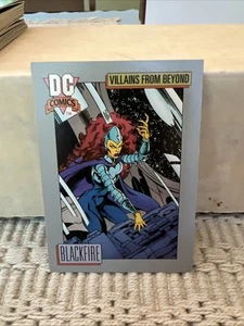 1991 Impel DC Comics Blackfire #127 Villains From Beyond - Picture 1 of 2