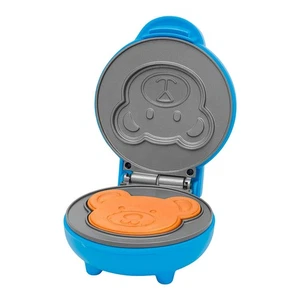 Innoteck Kitchen Pro Bear-Shaped Mini Waffle maker - Blue - Picture 1 of 7