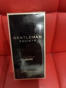 profumo GIVENCHY GENTLEMAN SOCIETY edp ambree 100 ml uomo - nuovo originale - Foto 1 di 8