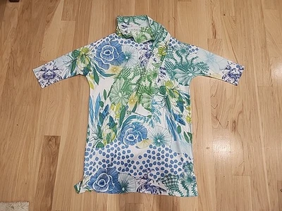 Vestido Atelier 5 Mujer L Arte Para Usar Estampado Flora Boutique Gozde Yilmaz NUEVO Foto 1 de 4