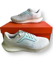 Nike Womens Size 8 Air Zoom Pegasus 40 Premium Phantom White Jade Ice FN7629-030 - Picture 1 of 11