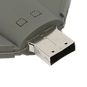 USB Flash Drive Gray Cartoon Fighter Doll Portable Storage For T FY - Afbeelding 1 van 31