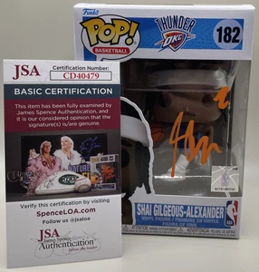 Shai Gilgeous-Alexander signed handsigniert Funko Pop OKC Thunder JSA AUTHENTIC - Bild 1 von 11