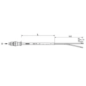 Cavo con sensore 180° per ABS - Imagen 1 de 1