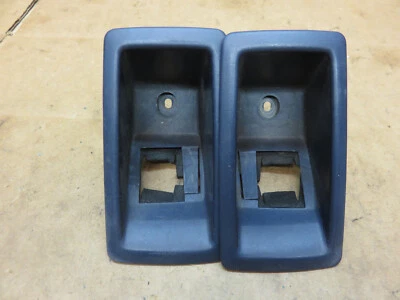 86-89 TOYOTA CELICA  T160 ST161 INTERIOR DOOR HANDLE TRIM COVER SET BLUE Foto 1 de 3