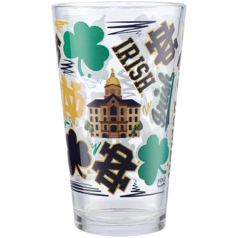 Notre Dame Fighting Irish 16oz. Local Pint Glass Cover