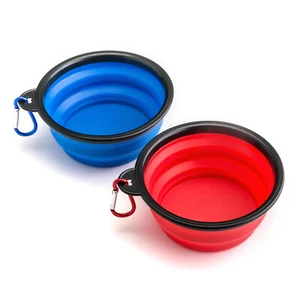 PRECORN 2er Set Reisenapf Hundenapf Futternapf Wassernapf Outdoor Reisezubehör - Bild 1 von 6