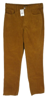 J. Pantalones de pana Crew para hombre marrón ~ dorado talla 28 x 29 Foto 1 de 4