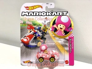Hot Wheels Mario Kart Toadette Birthday Girl Brand New - Picture 1 of 5