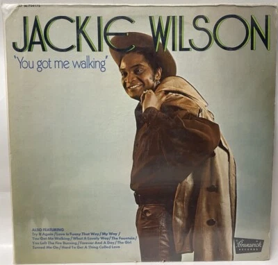 Jackie Wilson - 'You Got Me Walking' (LP, винил) 1971 VG+ Brunswick soul record - Изображение 1 из 4