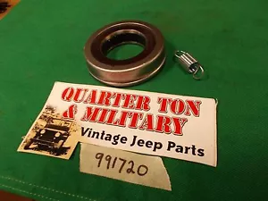 Throw Out bearing + spring fits Willys MB GPW CJ2A 3A M38 38A1 CJ3B jeep - Foto 1 di 2