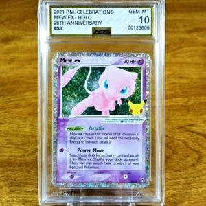 Pokemon Celebrations Classic Collection Mew EX 88/92 AGS Gem-MT 10 Holo 2021 - Picture 1 of 3