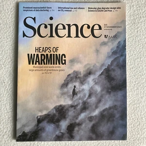 AAAS Science Magazine Vol 382 No 6672 17 November 2023 Greenhouse Gas from Waste - Foto 1 di 1