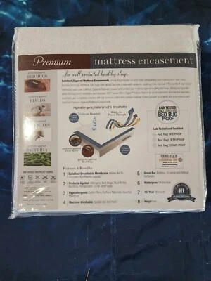 Funda Colchón SafeRest Premium Hipoalergénica Completa Nueva Foto 1 de 2