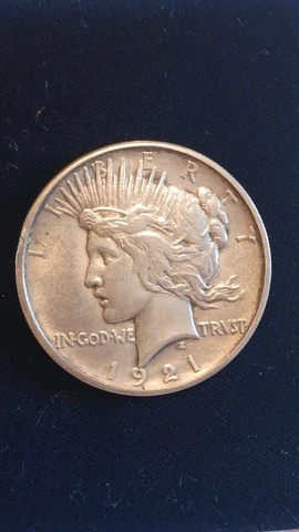 1921 Peace High Relief Key Date Coin With Best Offer & Free Ship See Pics Cover