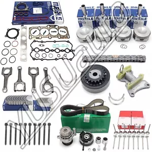Complete 2.0T Engine Rebuild Kit w/Piston Timing Ring Set For Audi A3/ VW Jetta - Picture 1 of 15