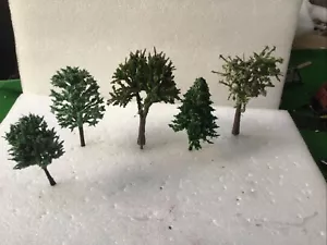 1/35th Scale Model Trees ( Set Of 5) Military Diarama .diorama TIB 73 - Picture 1 of 8