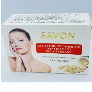 Glutathione Comprime Super Fort Lightening Soap 150g With Glutathione Tablet - Picture 1 of 2