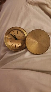 Vintage 1960's Tiffany & Co Swiss Made Manual Wind Travel Alarm Clock - Picture 1 of 20
