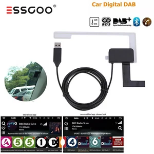 ESSGOO DAB+ Box Antenne Digital Radio Box Für Android Autoradio USB Adapter DE - Bild 1 von 11
