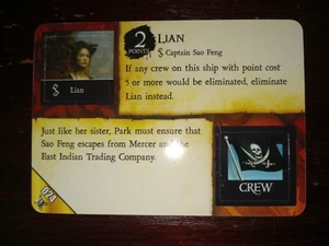 Pirates Wizkids Pocketmodel LIAN & PARK New & Unpunched Pirates Of The Caribbean - Picture 1 of 2