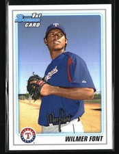 Wilmer Font 2010 Bowman #BP87 Baseball Card