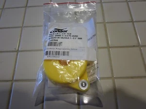 Condor 437R44 Gate Valve Lockout for 1-2.5" Hand Wheel Yellow New - Picture 1 of 6