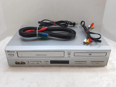 Memorex MVD4543 DVD VCR Reproductor Grabador Combo VHS 6 Cabezales HiFi Probado Funcionando Foto 1 de 4