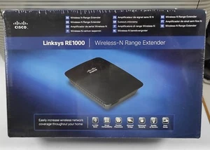 Cisco Linksys RE1000 Wi-Fi Range Extender N300 - Foto 1 di 4