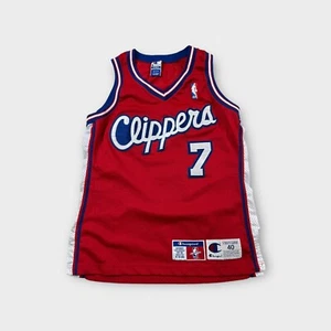 Rare Red Champion LA Los Angeles Clippers Lamar Odom Jersey Men's 40 M Medium - Picture 1 of 8