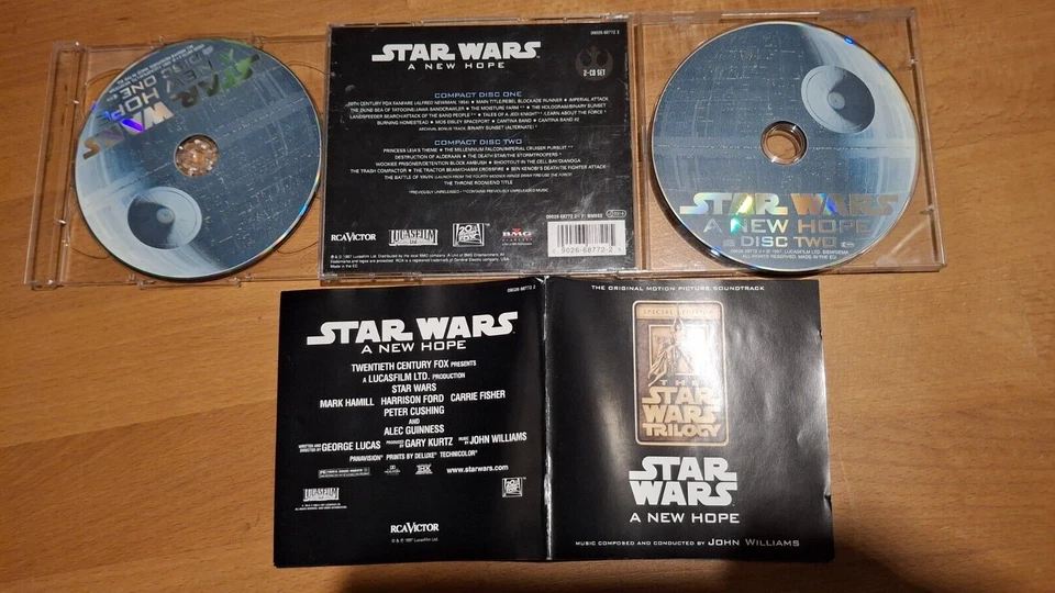 2-CD-Set JOHN WILLIAMS (Composer) Star Wars Trilogy: A New Hope Special Ed OSCAR - Bild 1 von 1