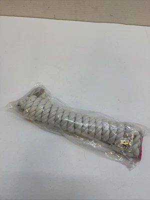 Weaver Cotton Lead Rope 10 ft White - Image 1 of 4
