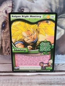 DBZ CCG - Saiyan Style Mastery #146 - Unlimited Score - Regular Finish - LP - Picture 1 of 3