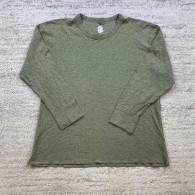 Camisa Doble Plegable Grande Lana Verde Dos Capas Preppy Base Caminata Merino Aire Libre Trekking Foto 1 de 4
