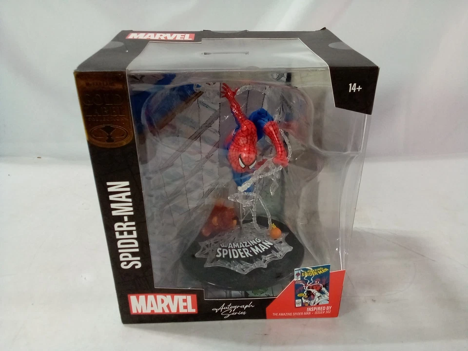 McFarlaneToys Amazing Spider-Man #302 Autografiado, Todd McFarlane GoldLabel 1:10 Foto 1 de 4